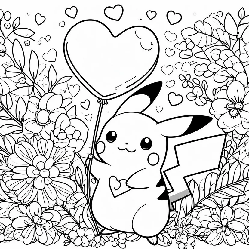 Cute Pokémon Coloring Pages: A Fun and Creative Activity for All Ages